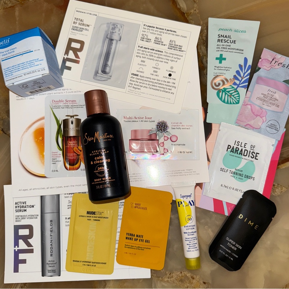 13 Piece Skincare Sampler Bundle